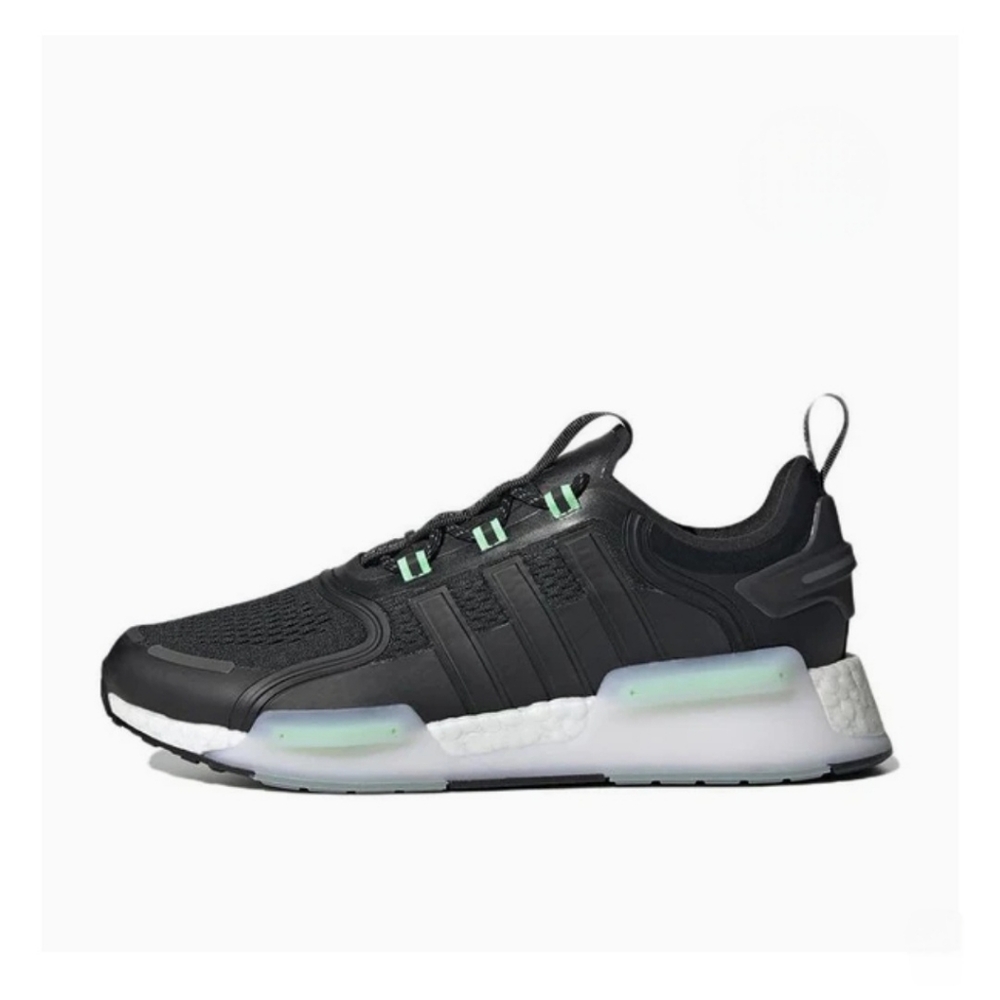 ADIDAS NMD V3 BLACK GREEN WHITE WOMEN'S SIZE 8 CASUAL RUNNING STREETWEAR